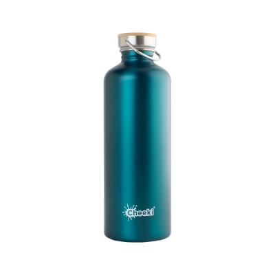 Cheeki Stainless Steel Bottle Thirsty Max Teal 1.6L